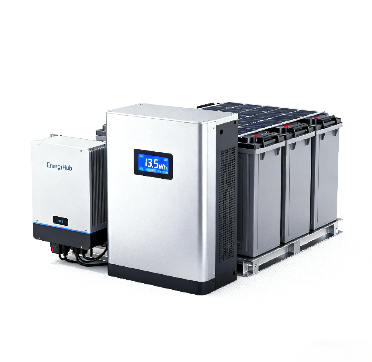 energyhub 13.5kwh integrated system solar storage grid management